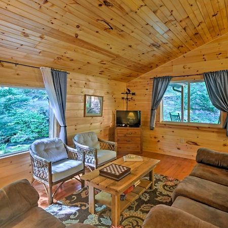 Bryson City Cabin With Fire Pit On Coopers Creek! Dış mekan fotoğraf