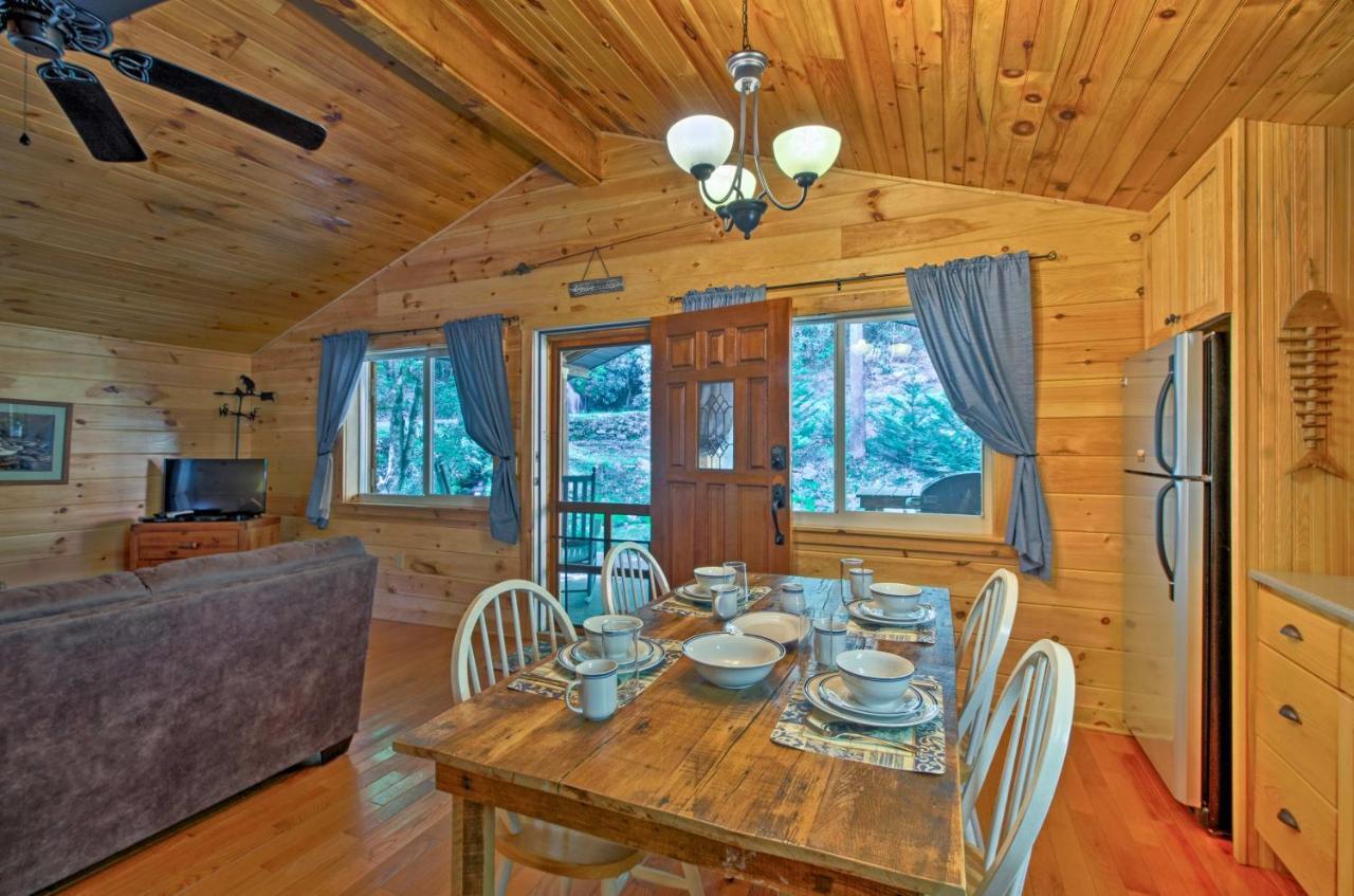 Bryson City Cabin With Fire Pit On Coopers Creek! Dış mekan fotoğraf